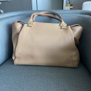Lanvin large tote bag neutral color
